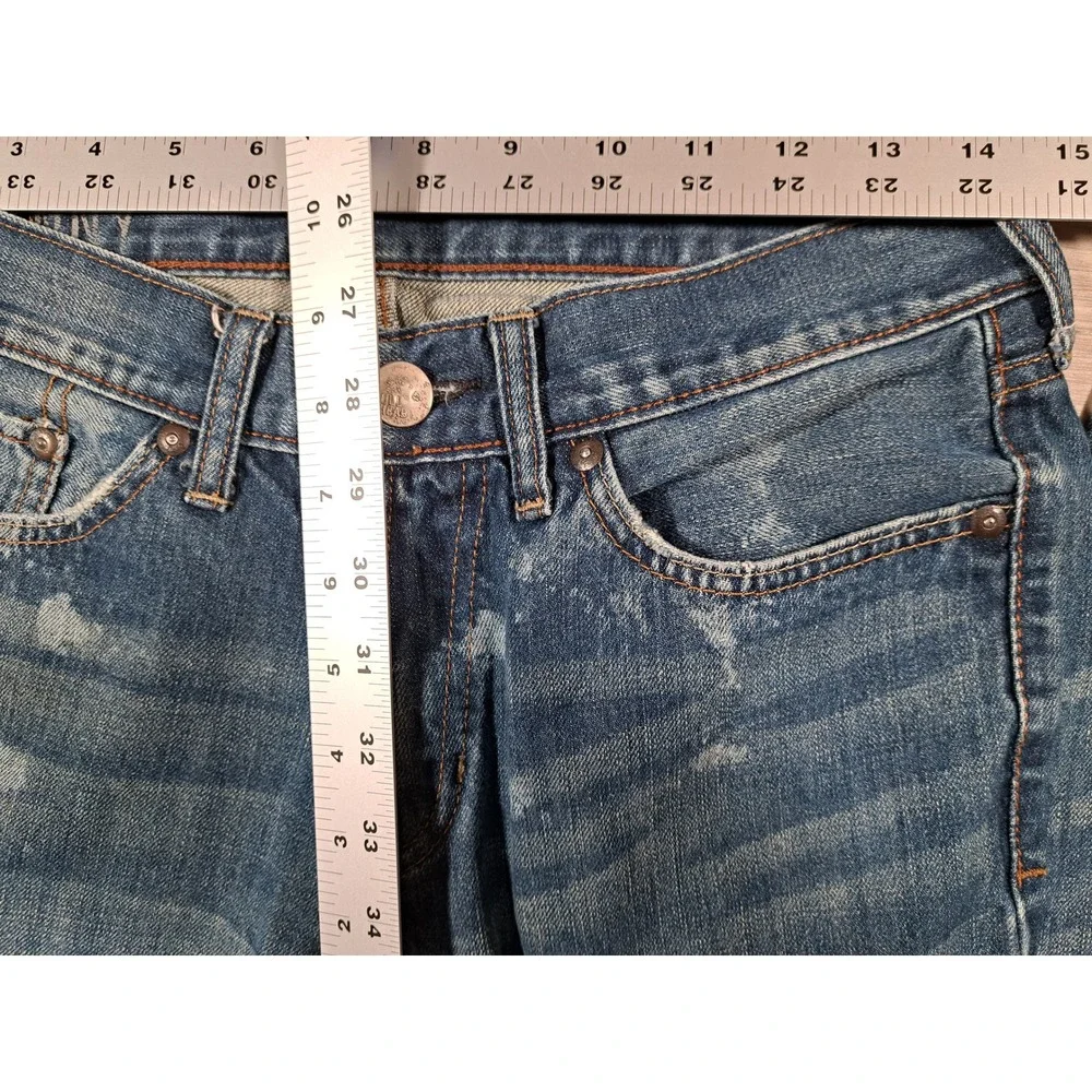 Bullhead Dillon Skinny Mens Jeans 30x30 Medium Wash Distressed Denim 100% Cotton - Picture 4 of 5